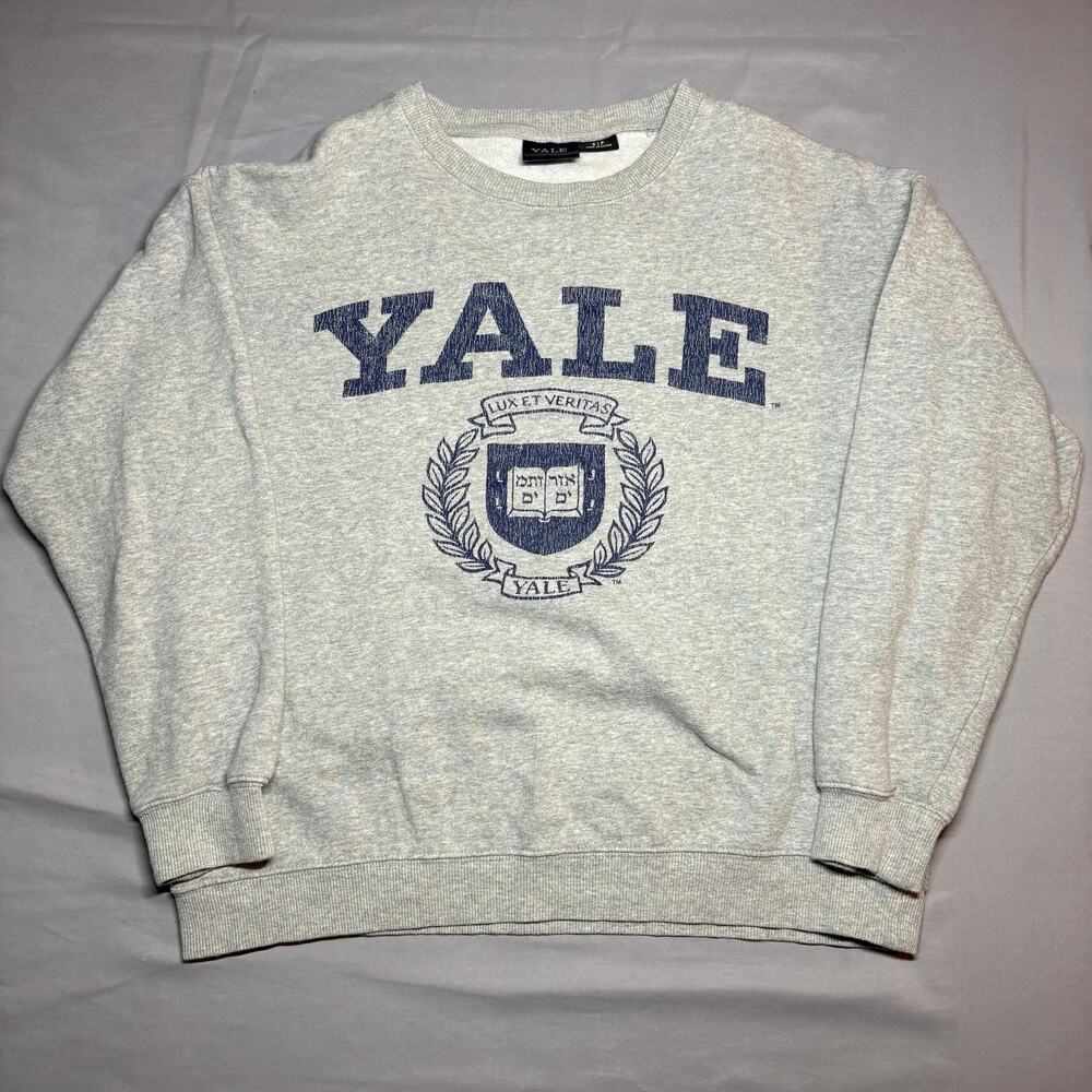 Yale university Grey crewneck